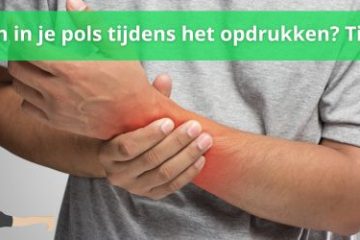 pijn in pols tijdens opdrukken