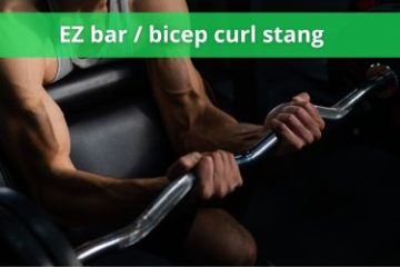 ez bar bicep curl stang