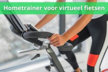 hometrainer virtueel fietsen