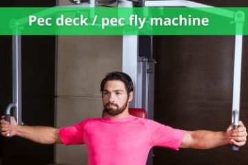 pec deck pec fly machine