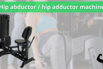 hip abductor adductor machine
