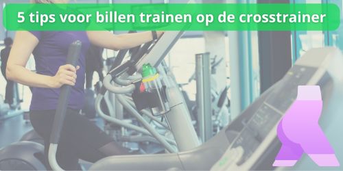 billen trainen op crosstrainer