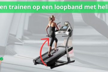 billen trainen op loopband met helling