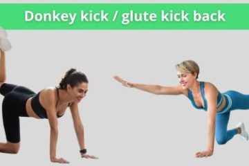 donkey kick glute kick back