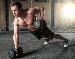 push-up-row