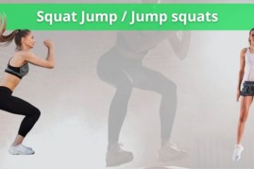 squat jump uitleg oefening