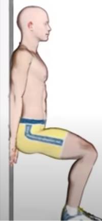 wall-sit-fitness-oefening