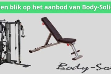 body solid aanbod fitnessapparatuur