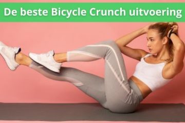 de beste bicycle crunch uitvoering