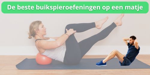de beste buikspieroefeningen op een matje