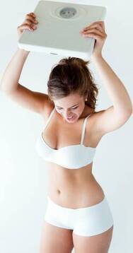 aankomen-vrouw-lukt-niet