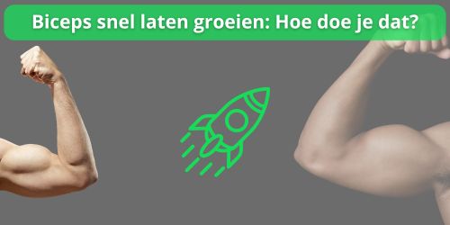 hoe kan je je biceps snel laten groeien