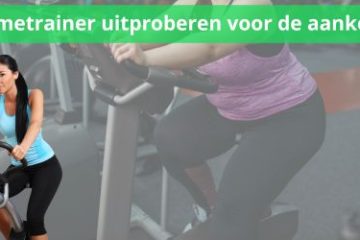 hometrainer uitproberen voor de aankoop