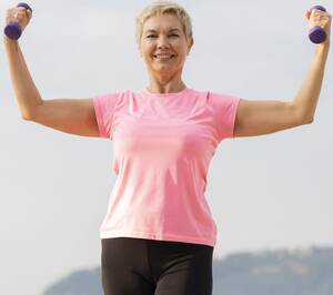 krachttraining-vrouw-overgang