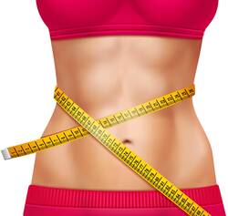 vetpercentage-sixpack-vrouw