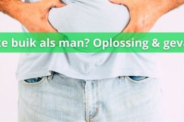 man met dikkere buik