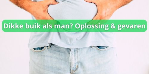 man met dikkere buik