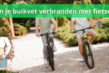fietsen afvallen bij je buik