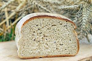 een bruin brood