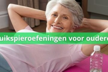 Ouder persoon buikspieroefening
