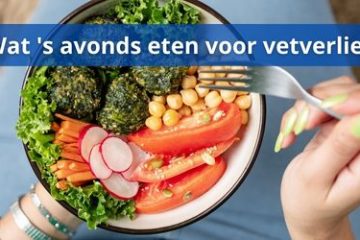 Kom met avond snacks voor afvallen