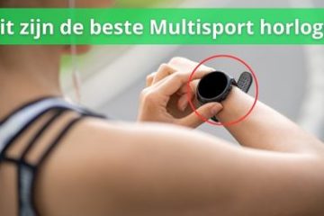 multisport horloge tijdens sporten
