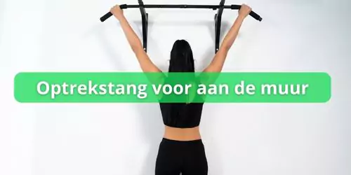 optrekken aan muur pull up bar