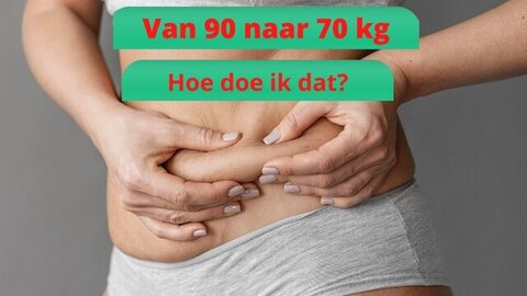 van-90-naar-70-kilo