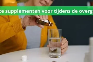 Voedingssupplementen voor tijdens overgang