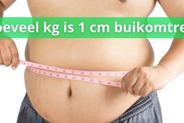 1 cm buikomvang opmeten