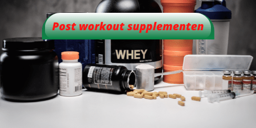 Post workout supplementen