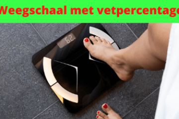 Weegschaal met vetpercentage
