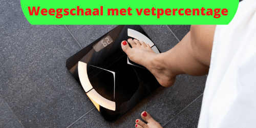 Weegschaal met vetpercentage