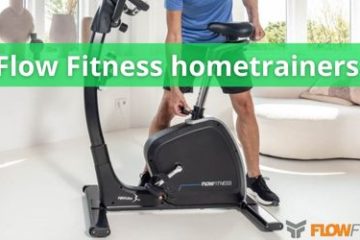 Flow Fitness hometrainer in huis