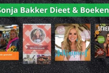 Sonja bakker boeken en weekmenu covers