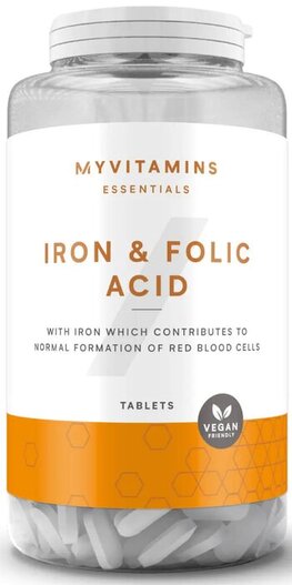 IJzer en foliumzuur Tabletten myprotein