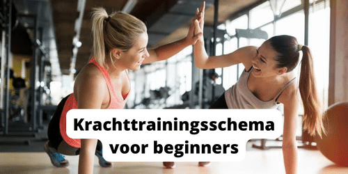 Krachttrainingsschema voor beginners