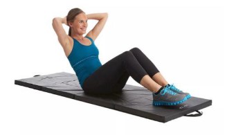 Dikke fitnessmat training