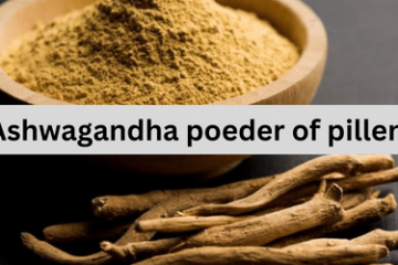 Ashwagandha poeder of pillen