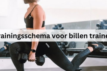 Trainingsschema voor billen trainen