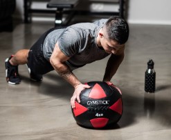 Medicijnbal pushup