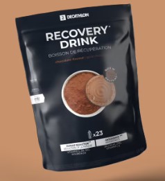 Poederbereiding eiwitrijke sportdrank chocola