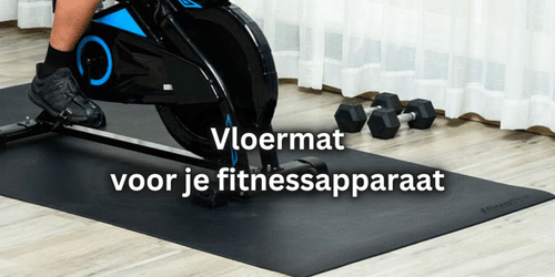 Vloermat voor fitnessapparaat