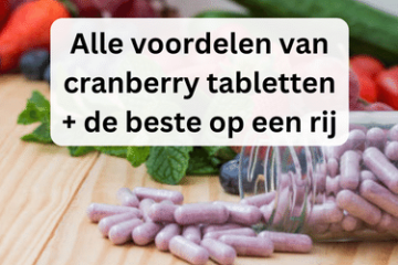 voordelen cranberry pillen