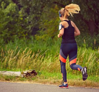 Hardlopen strak figuur