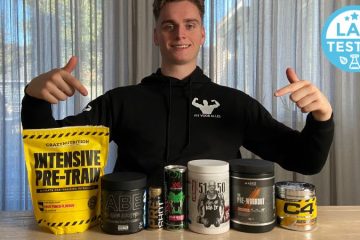 Geteste pre workouts door specialist fitvooralles