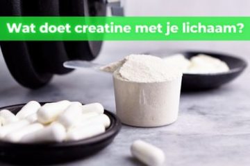 wat doet creatine met je lichaam