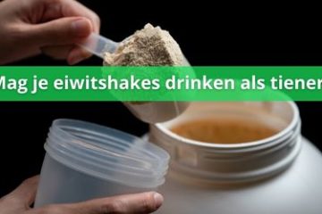 Eiwitshakes voor tieners van 13 tot 17 jaar