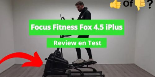 Focus Fitness Fox 4.5 iPlus Crosstrainer - Fit Voor Alles