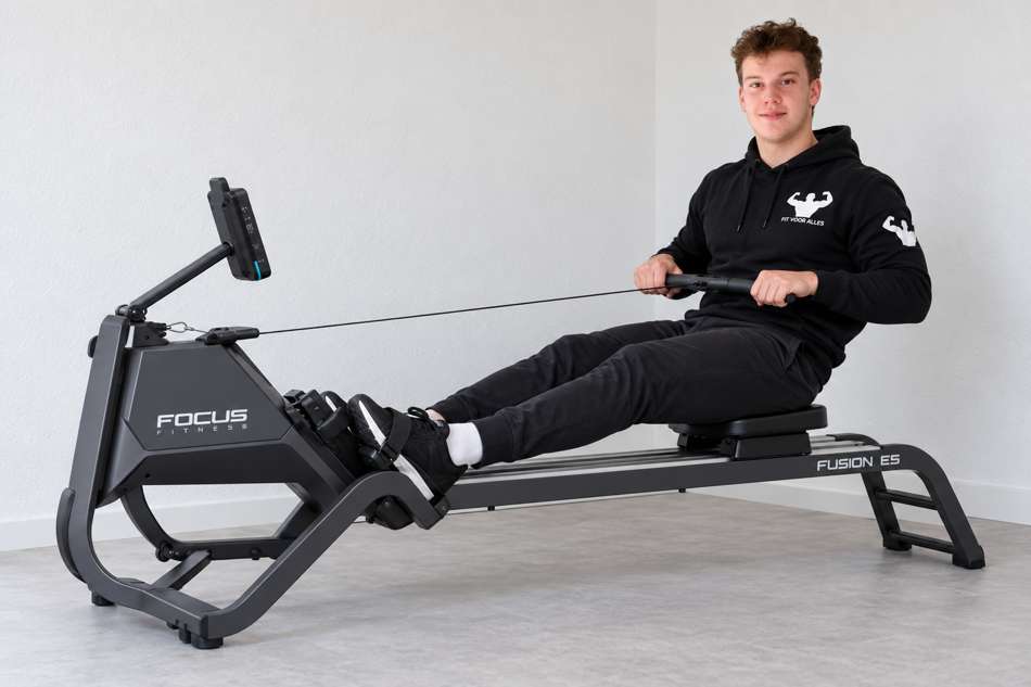 Casper gebruikt de Focus Fitness Fusion E5